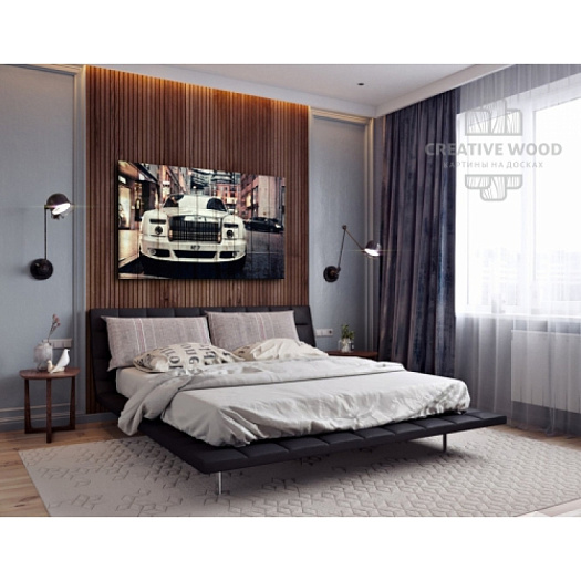 Картины в интерьере артикул AUTO - 12 Роллс ройс, AUTO, Creative Wood